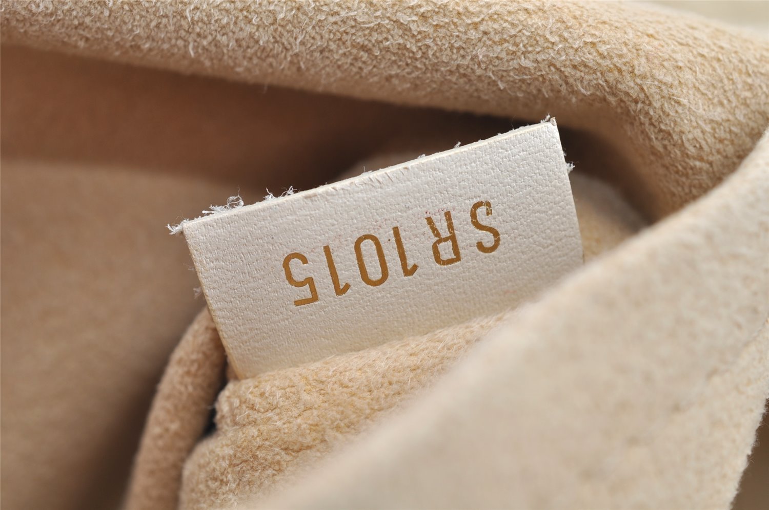 Authentic Louis Vuitton Monogram Mini Lin Trapeze GM Hand Bag M40064 Pink 5181I