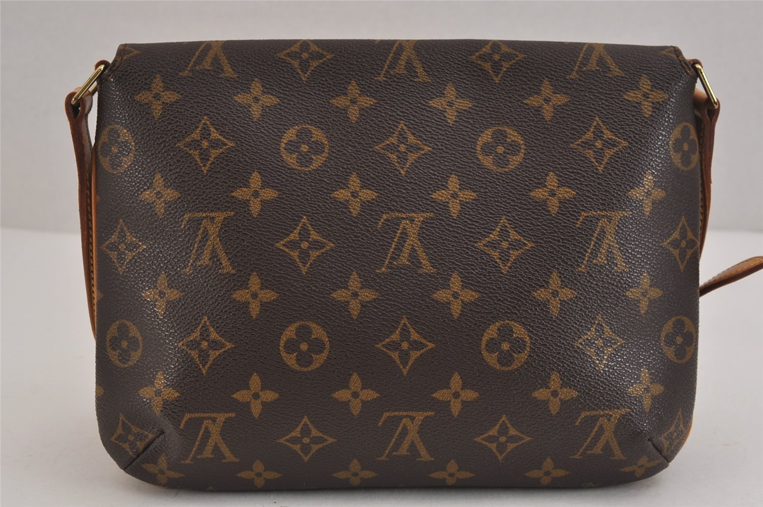 Authentic Louis Vuitton Monogram Musette Tango Shoulder Bag M51257 LV 5181J