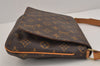 Authentic Louis Vuitton Monogram Musette Tango Shoulder Bag M51257 LV 5181J