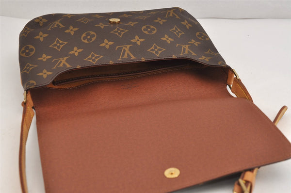 Authentic Louis Vuitton Monogram Musette Tango Shoulder Bag M51257 LV 5181J