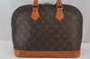 Authentic Louis Vuitton Monogram Alma Hand Bag Purse M51130 LV 5182J