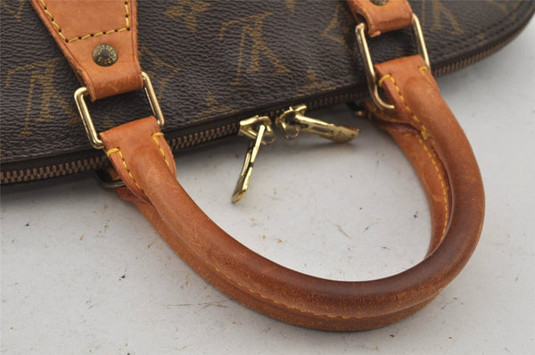 Authentic Louis Vuitton Monogram Alma Hand Bag Purse M51130 LV 5182J