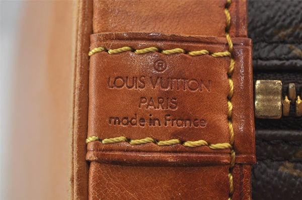 Authentic Louis Vuitton Monogram Alma Hand Bag Purse M51130 LV 5182J