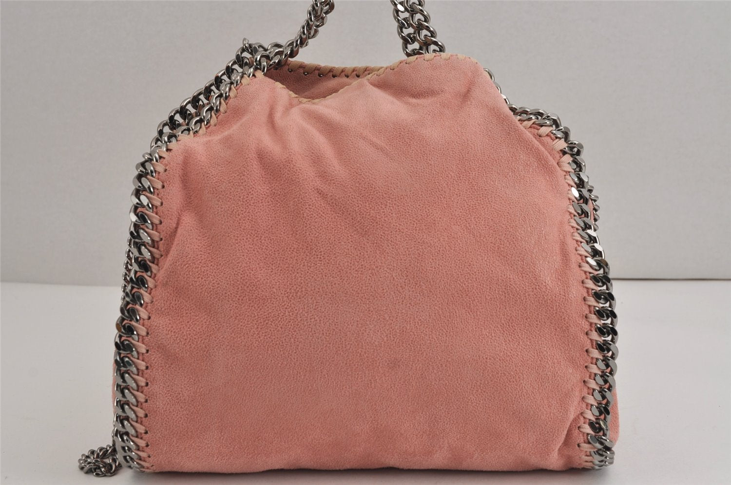 Authentic Stella McCartney Falabella Mini Shoulder Hand Bag Leather Pink 5184J