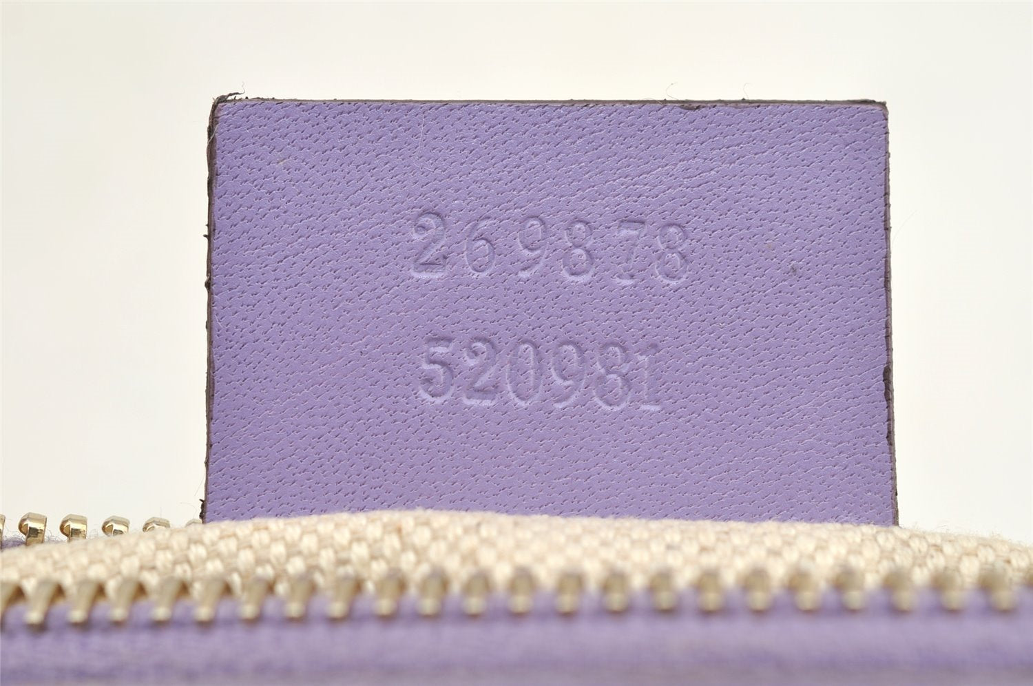 Authentic GUCCI Craft Shoulder Tote Bag GG Canvas Leather 269878 Brown 5185I