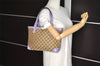 Authentic GUCCI Craft Shoulder Tote Bag GG Canvas Leather 269878 Brown 5185I