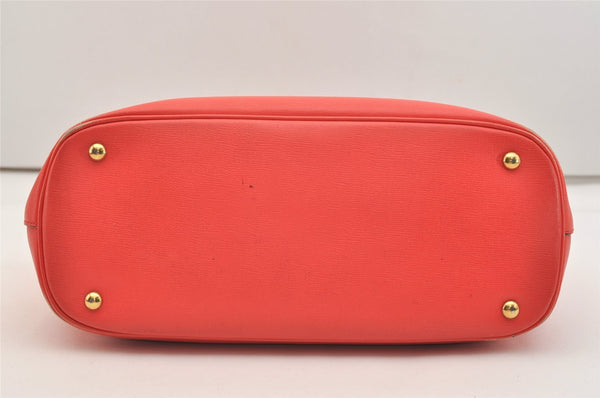 Authentic GUCCI Horsebit 2Way Shoulder Tote Bag Leather 319795 Red 5185J