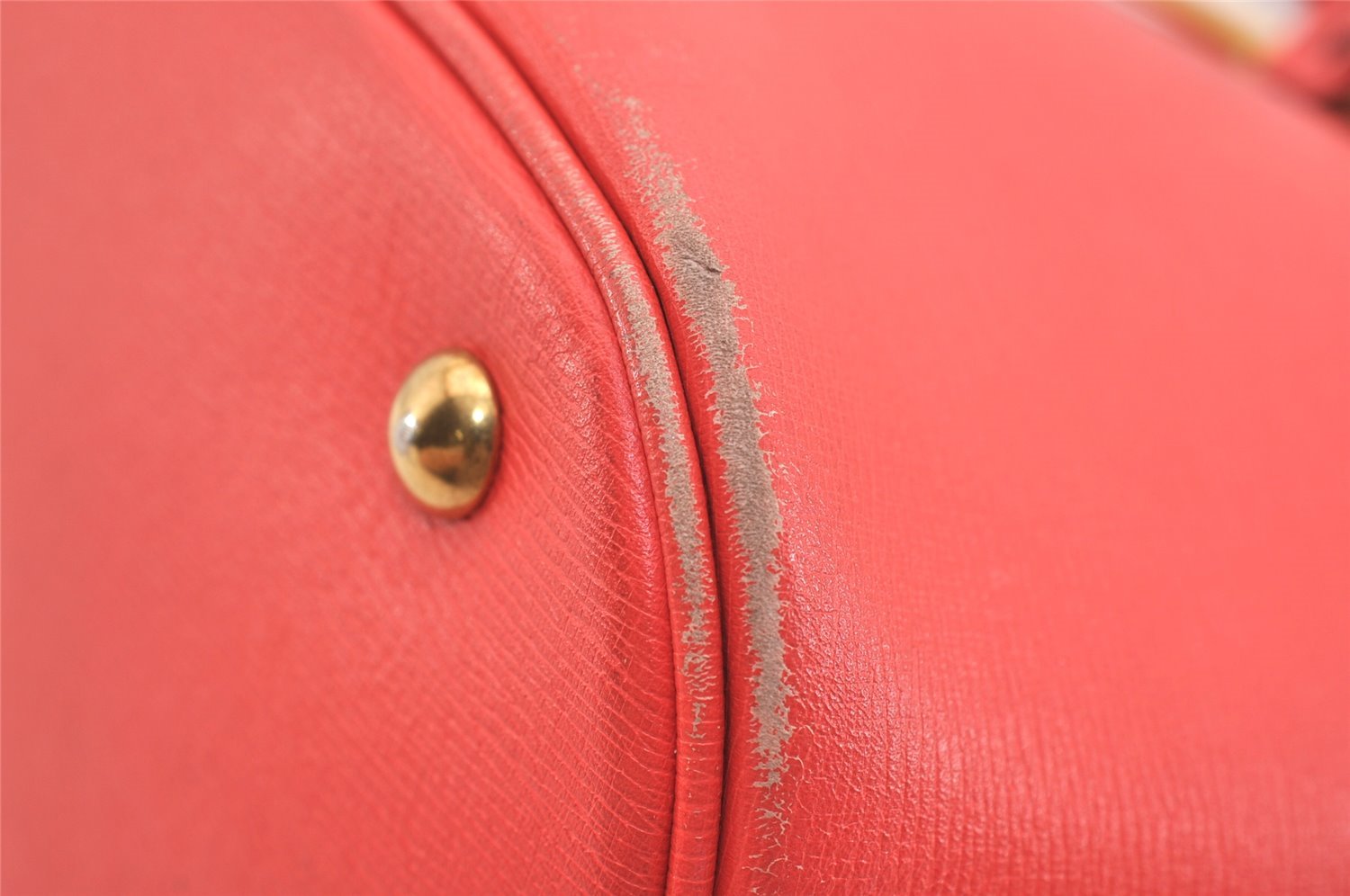 Authentic GUCCI Horsebit 2Way Shoulder Tote Bag Leather 319795 Red 5185J