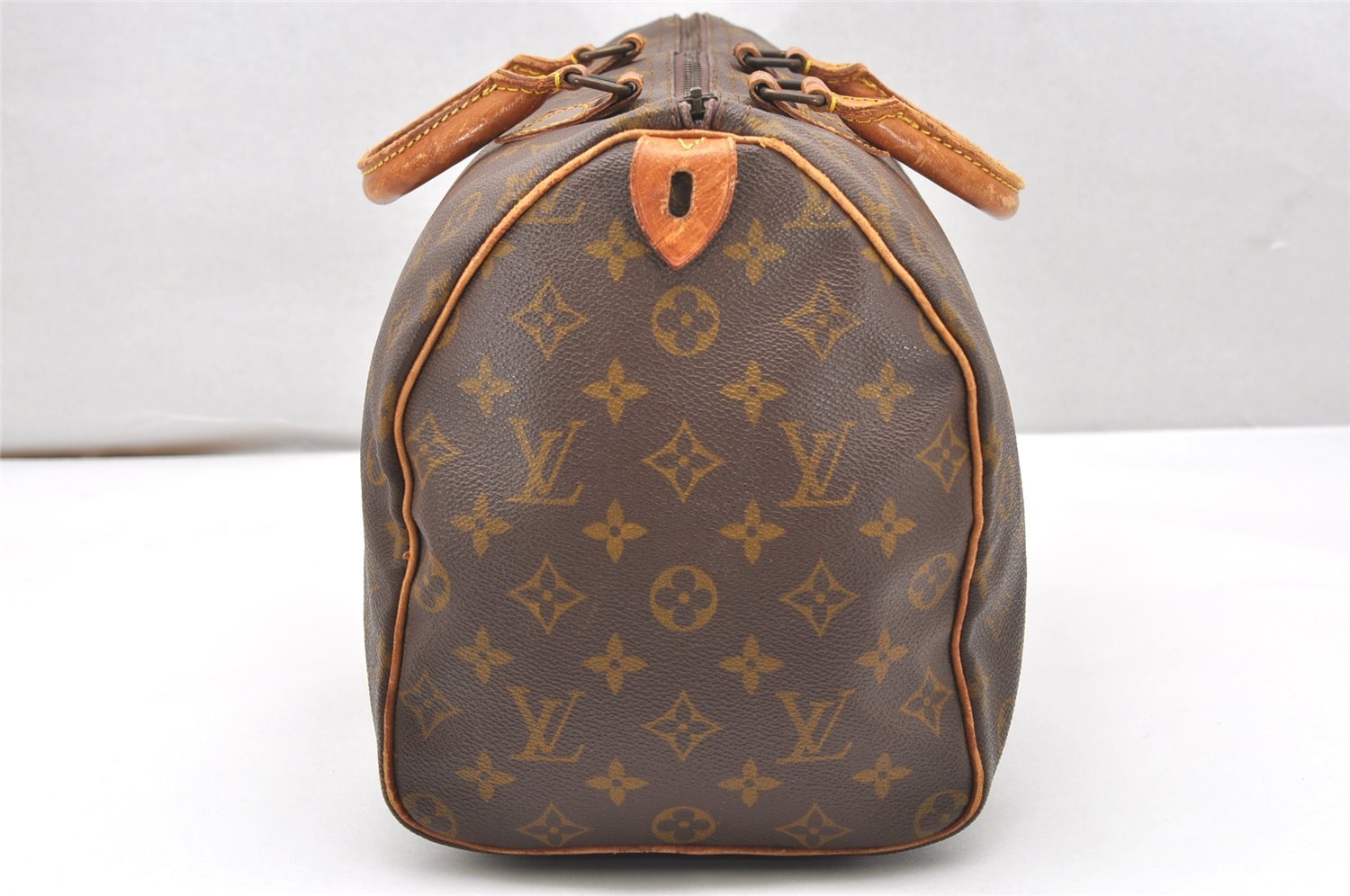 Authentic Louis Vuitton Monogram Speedy 35 Hand Boston Bag Old Model LV 5185K