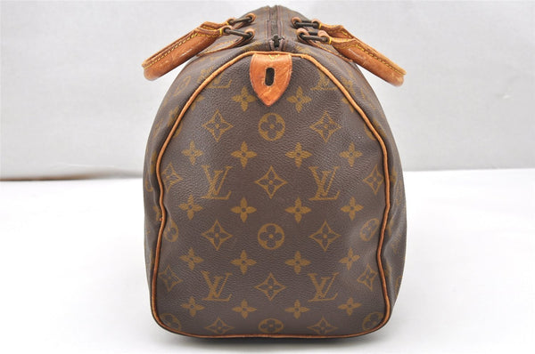 Authentic Louis Vuitton Monogram Speedy 35 Hand Boston Bag Old Model LV 5185K