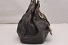Authentic GUCCI Guccissima Sukey Hand Tote Bag GG Leather 211944 Brown 5186J