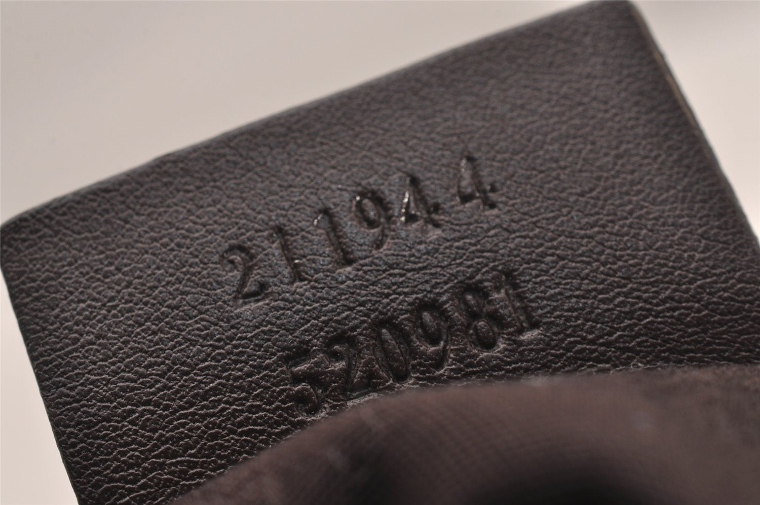 Authentic GUCCI Guccissima Sukey Hand Tote Bag GG Leather 211944 Brown 5186J