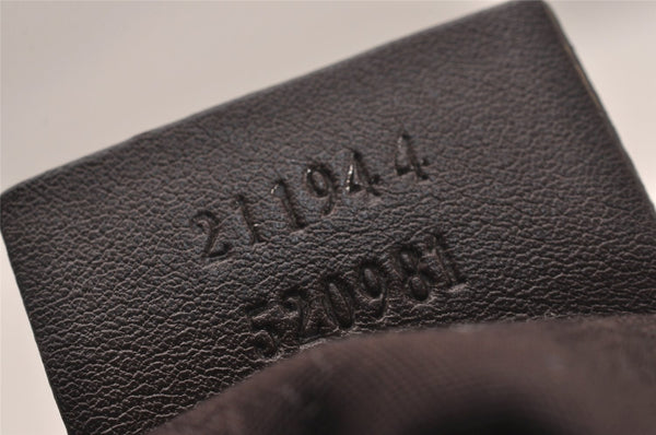 Authentic GUCCI Guccissima Sukey Hand Tote Bag GG Leather 211944 Brown 5186J