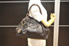 Authentic GUCCI Guccissima Sukey Hand Tote Bag GG Leather 211944 Brown 5186J