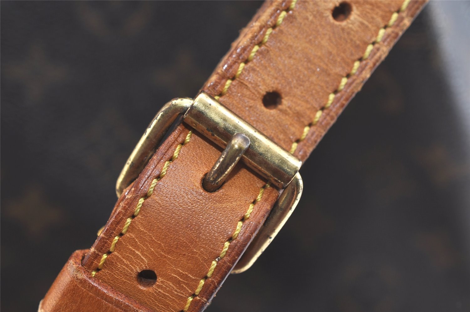 Authentic Louis Vuitton Monogram Noe Shoulder Drawstring Bag M42224 LV 5186K