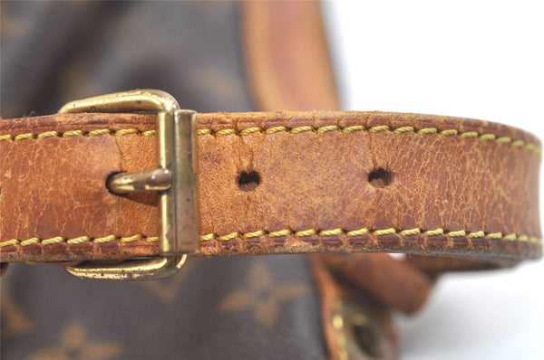 Authentic Louis Vuitton Monogram Noe Shoulder Drawstring Bag M42224 LV 5186K