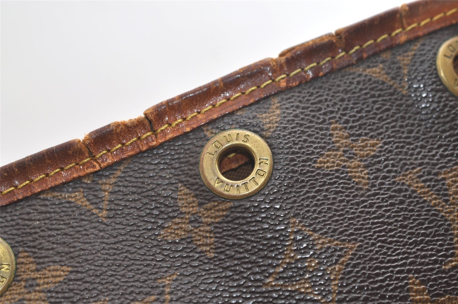 Authentic Louis Vuitton Monogram Noe Shoulder Drawstring Bag M42224 LV 5186K