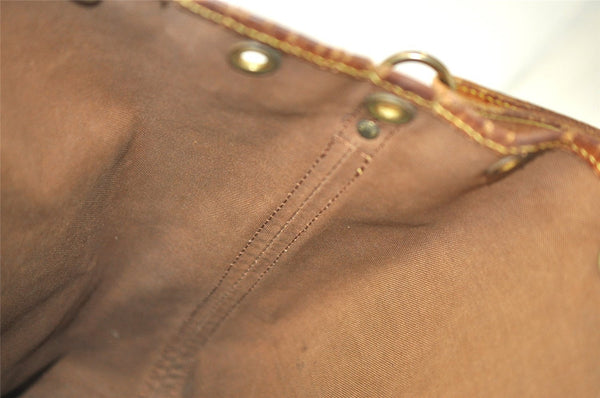 Authentic Louis Vuitton Monogram Noe Shoulder Drawstring Bag M42224 LV 5186K