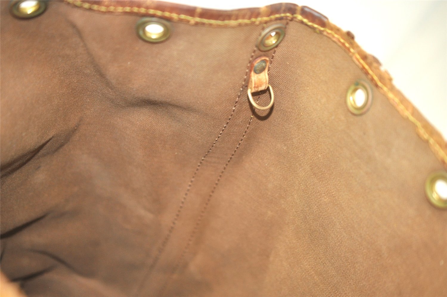 Authentic Louis Vuitton Monogram Noe Shoulder Drawstring Bag M42224 LV 5186K