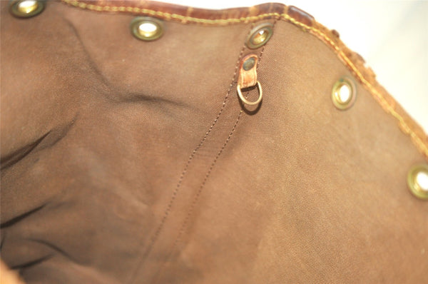 Authentic Louis Vuitton Monogram Noe Shoulder Drawstring Bag M42224 LV 5186K