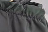 Authentic PRADA Tessuto Bow Ribbon Nylon Leather 2Way Hand Bag BN1970 Gray 5187J