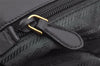 Authentic PRADA Tessuto Bow Ribbon Nylon Leather 2Way Hand Bag BN1970 Gray 5187J
