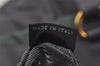 Authentic PRADA Tessuto Bow Ribbon Nylon Leather 2Way Hand Bag BN1970 Gray 5187J