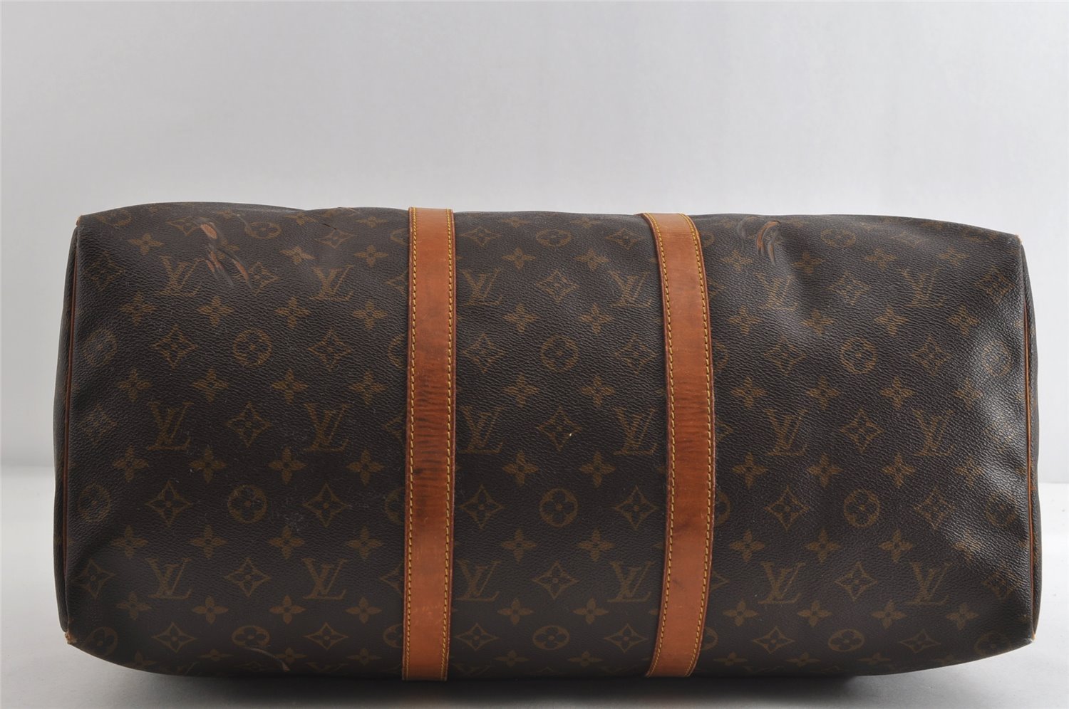 Authentic Louis Vuitton Monogram Keepall 50 Travel Boston Bag M41426 LV 5188I