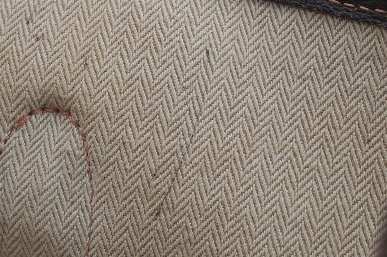 Authentic HERMES Garden Party MM Shoulder Tote Bag PVC Leather Brown Junk 5188J