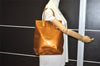 Authentic Louis Vuitton Vernis Reade MM Hand Bag Brown M91143 LV 5189I