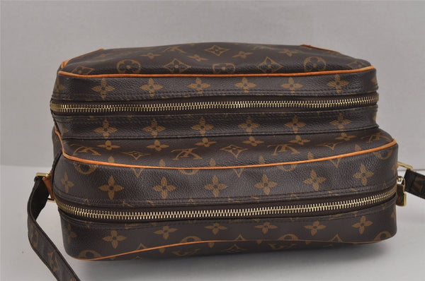 Authentic Louis Vuitton Monogram Nile Shoulder Cross Body Bag M45244 LV 5189J