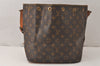 Authentic Louis Vuitton Monogram Petit Noe M42226 Shoulder Drawstring Bag 5189K