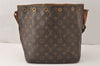 Authentic Louis Vuitton Monogram Petit Noe M42226 Shoulder Drawstring Bag 5189K
