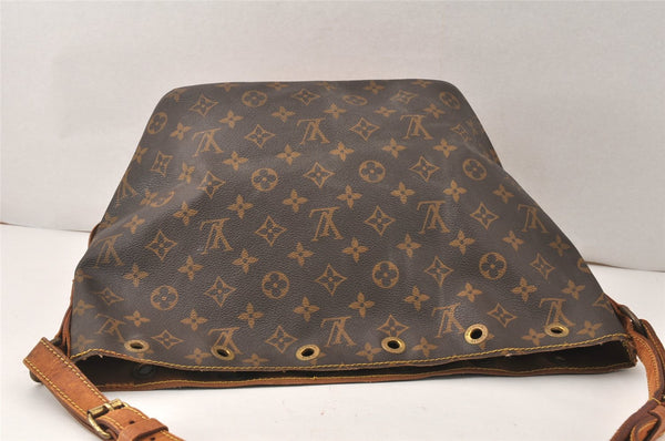Authentic Louis Vuitton Monogram Petit Noe M42226 Shoulder Drawstring Bag 5189K