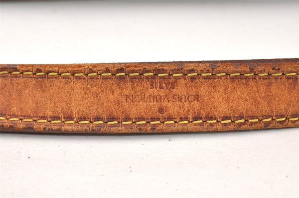 Authentic Louis Vuitton Monogram Petit Noe M42226 Shoulder Drawstring Bag 5189K