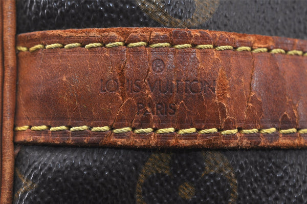 Authentic Louis Vuitton Monogram Petit Noe M42226 Shoulder Drawstring Bag 5189K