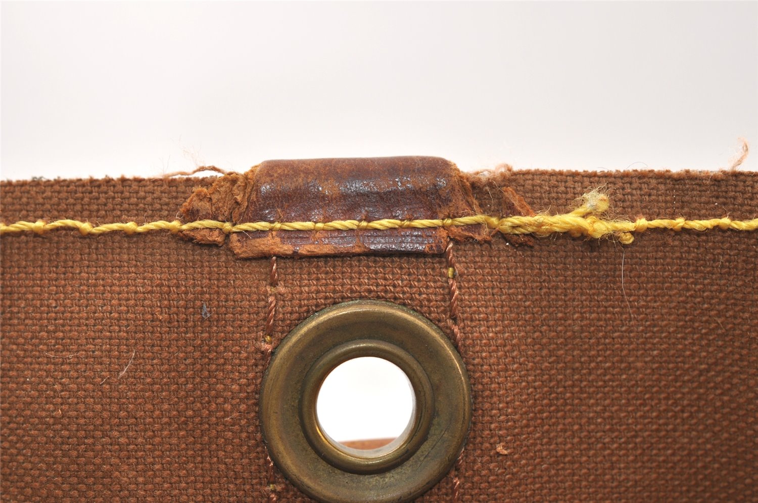 Authentic Louis Vuitton Monogram Petit Noe M42226 Shoulder Drawstring Bag 5189K