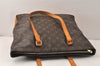 Authentic Louis Vuitton Monogram Cabas Mezzo Shoulder Tote Bag M51151 Junk 5190K