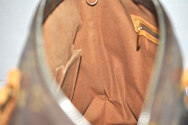 Authentic Louis Vuitton Monogram Cabas Mezzo Shoulder Tote Bag M51151 Junk 5190K