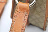 Authentic CELINE Macadam Blason Shoulder Cross Bag PVC Leather Beige 5191K