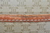 Authentic CELINE Macadam Blason Shoulder Cross Bag PVC Leather Beige 5191K