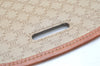 Authentic CELINE Macadam Blason Shoulder Cross Bag PVC Leather Beige 5191K