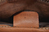 Authentic CELINE Macadam Blason Shoulder Cross Bag PVC Leather Beige 5191K