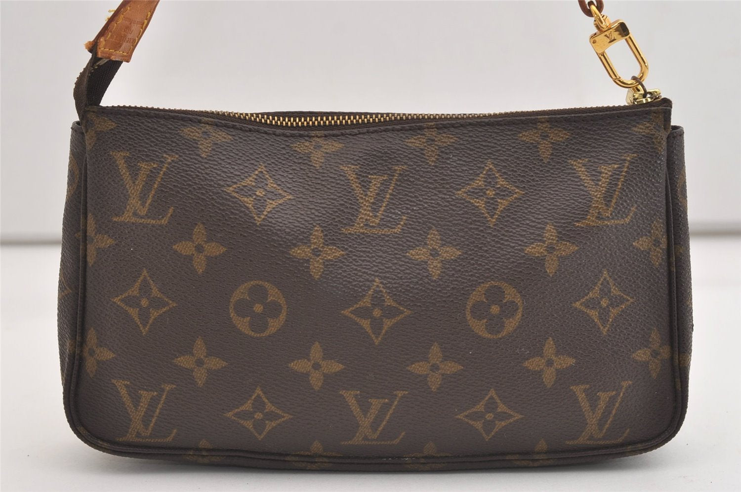 Authentic Louis Vuitton Monogram Pochette Accessoires Pouch M51980 LV 5192J