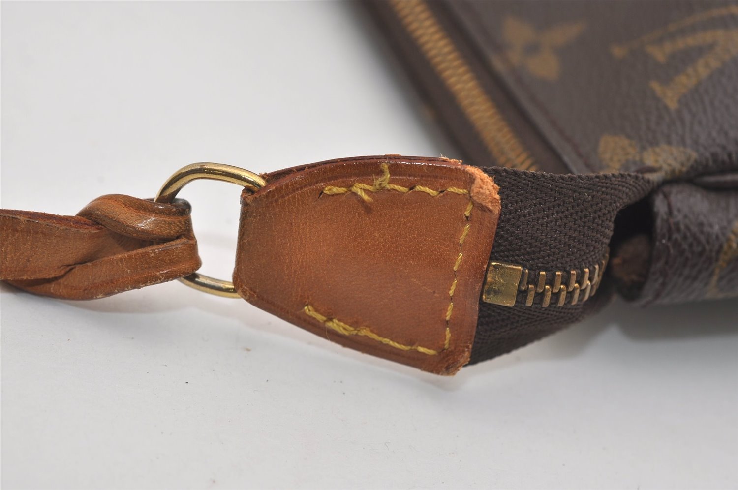 Authentic Louis Vuitton Monogram Pochette Accessoires Pouch M51980 LV 5192J