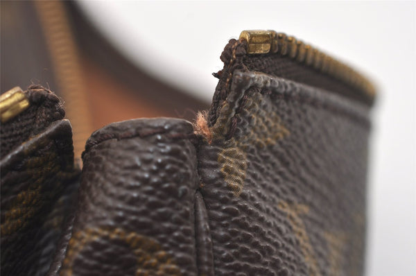 Authentic Louis Vuitton Monogram Pochette Accessoires Pouch M51980 LV 5192J