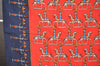 Authentic HERMES Carre 90 Scarf "LES ARTIFICIERS" Silk Navy 5193I