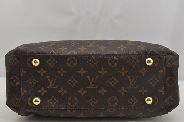 Authentic Louis Vuitton Monogram Montaigne MM 2Way Hand Bag M41056 LV 5193J