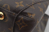 Authentic Louis Vuitton Monogram Montaigne MM 2Way Hand Bag M41056 LV 5193J