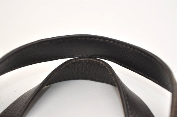 Authentic GUCCI Abbey Shoulder Tote Bag GG Canvas Leather 130739 Brown 5194J